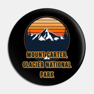 Mount Carter, Glacier National Park Pin