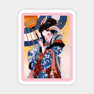 Year of the Rabbit Series/ Maiko Bunny Magnet