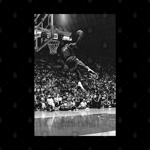 BASKETBALLART -JORDAN BLACK WHITE 4 by JORDAN-ART23