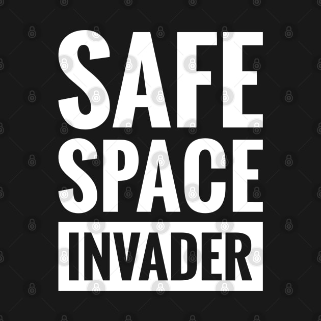 SAFE SPACE INVADER by ReviloTees