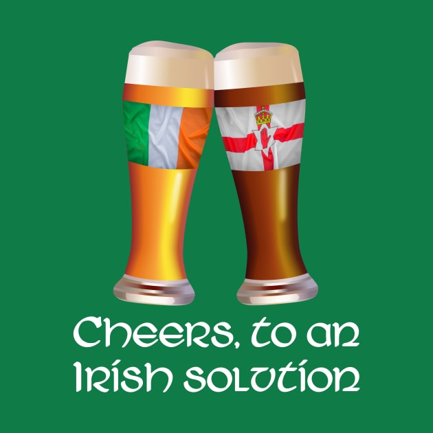 Beer Cheers To An Irish Solution St. Patrick's Day by peter2art