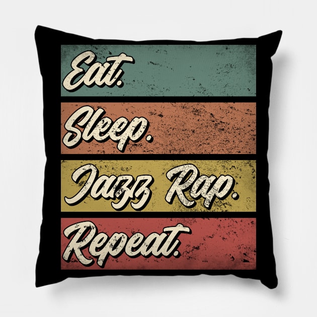 Jazz rap music fan gift for lover . Perfect present for mother dad friend him or her Pillow by SerenityByAlex