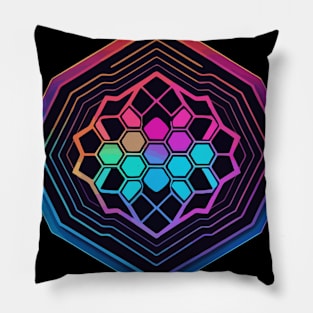 Futuristic Design-Science Fiction Pillow