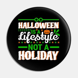 Not A Holiday Pin