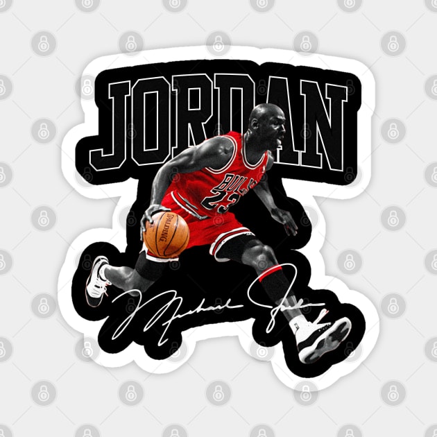 Michael Jordan 23 Magnet by Bananagreen