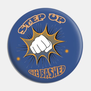 git BASHED flash KO design Pin