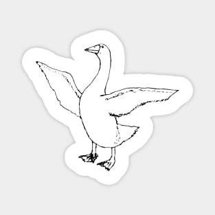 Goose Sketch Magnet