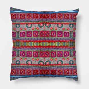 Sari Fabric Indian Pillow