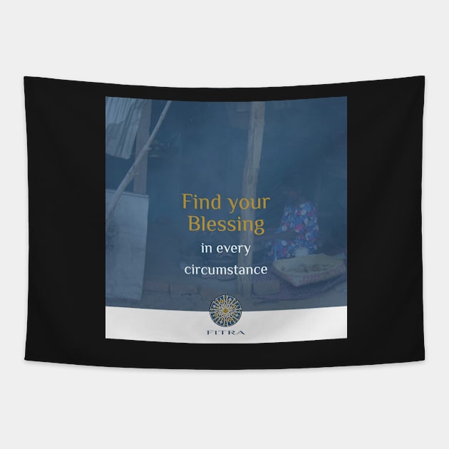 FITRA - Find your Blessing Tapestry by Fitra Design