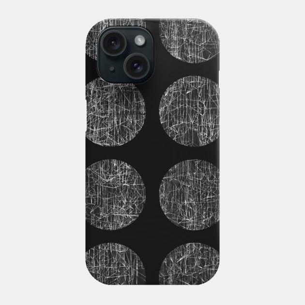 Nibulissa 02 (16 circles geometric grid) Phone Case by The Glass Pixel