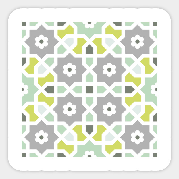 Andalou Arabic Art Design Sticker Teepublic