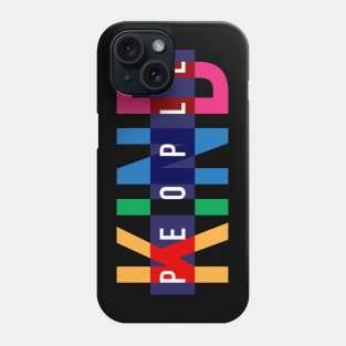 KIND PEOPLE design, version four Phone Case