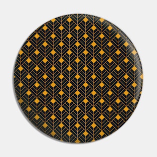 Abstract Grid Pattern Pin