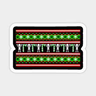 Ugly Creepmas Sweater Magnet