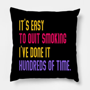 HOW TO QUIT SMOKING Pillow