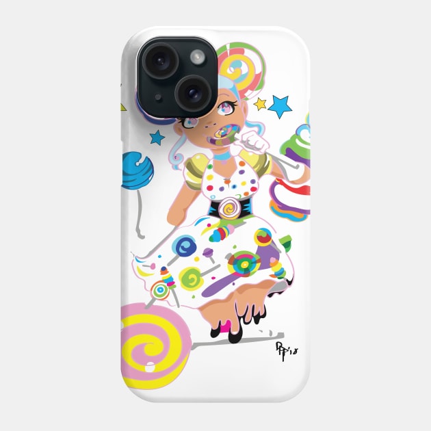 Lolipop Phone Case by DripDripPlop