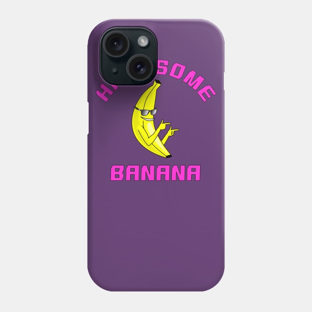 Handsome Banana - cool banana Phone Case by ruben vector designs