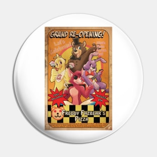 Grand Opening of Freddie's Pizza! Pin