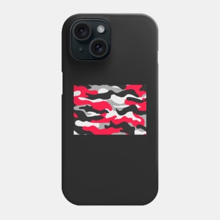 CAMO CAMOUFLAGE - RED Phone Case