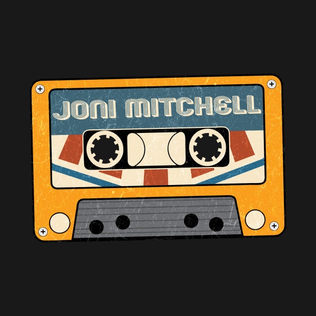 Cassette vintage Joni Mitchell by bardo_bardon