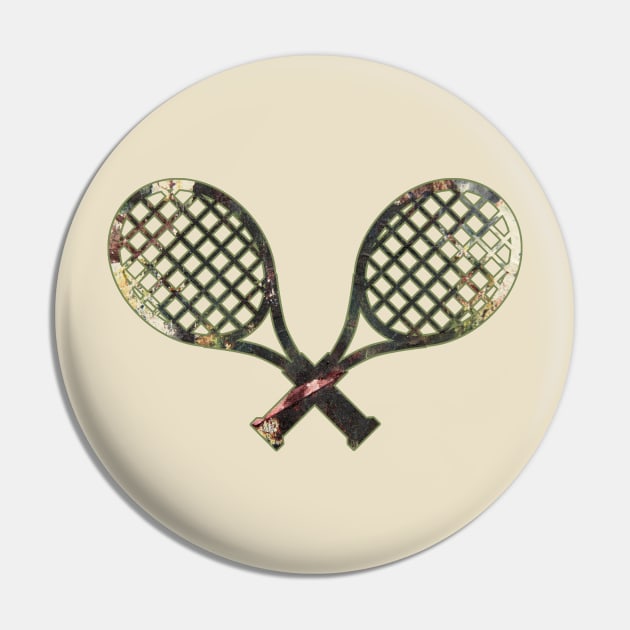 Tennis racket Pin by MissMorty2