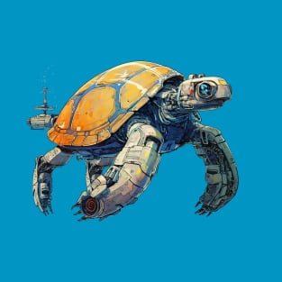 Cyberpunk Sea Turtle T-Shirt