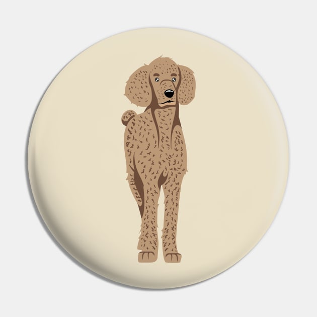 Standard Poodle Pin by allthelovenpups