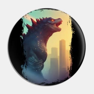 Godzilla predator Pin