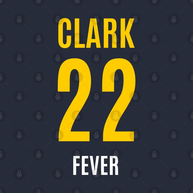 Caitlin Clark, Clark 22 Fever by Bouteeqify