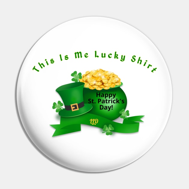 St. Patrick's Day Shirt Pin by LittleLuxuriesDesigns