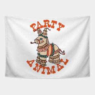 Party Animal: Cinco De Mayo Donkey Pinata Tapestry