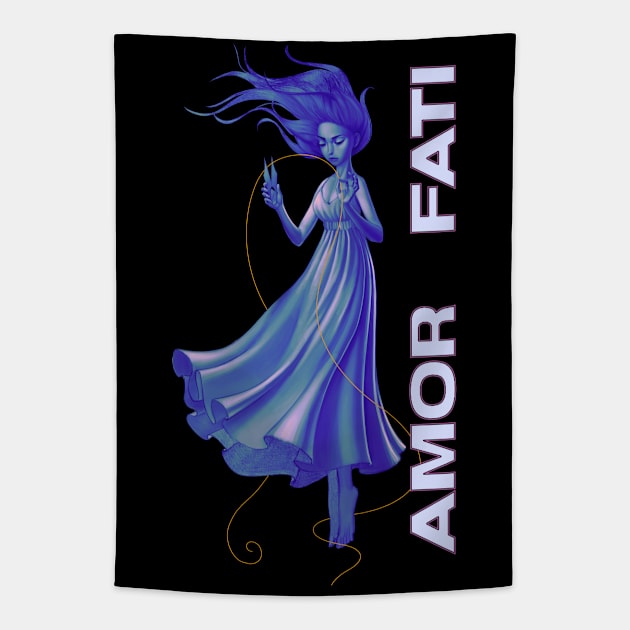 Amor Fati V4 Tapestry by JohnParkArt