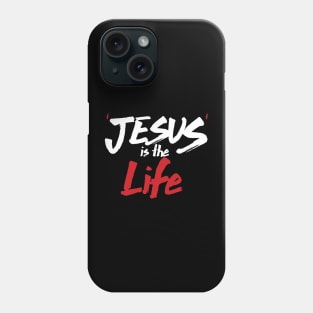 Jesus the Life Phone Case