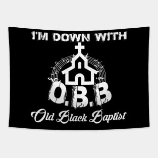 O.B.B (Old Black Baptist) - Joe Francis McCalister Original Tapestry