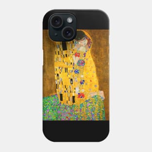 Gustav Klimt the kiss Famous art Phone Case