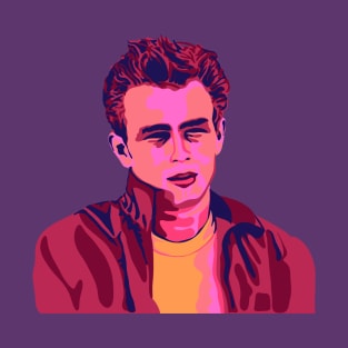 James Dean Portrait T-Shirt