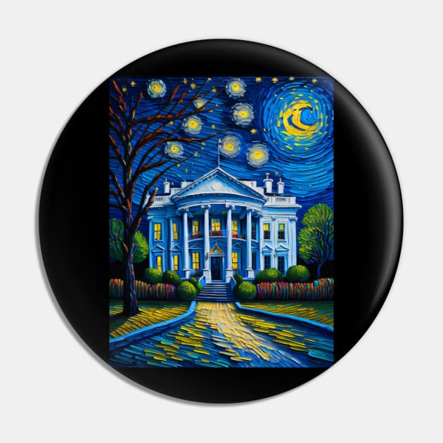 White House Pin by FUN GOGH