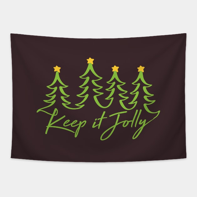 Christmas joy Tapestry by funNkey