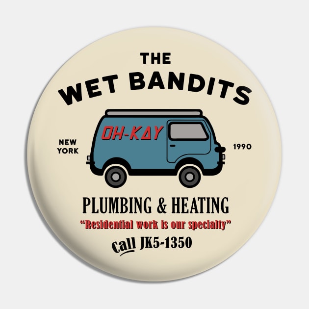 The wet bandits Pin by Melonseta