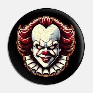 Pennywise the Clown - It Horror Book and Movie Pin