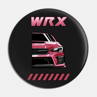 WRX sti illustration vector art Pin