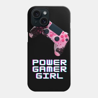 Power Gamer Girl Phone Case