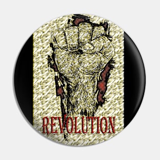 Revolution- Strong Hand Pin