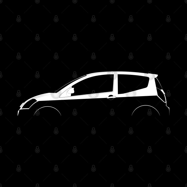 Citroen C2 VTS Silhouette by Car-Silhouettes