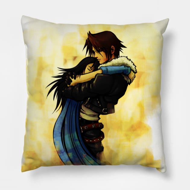 Your knight Pillow by mcashe_art