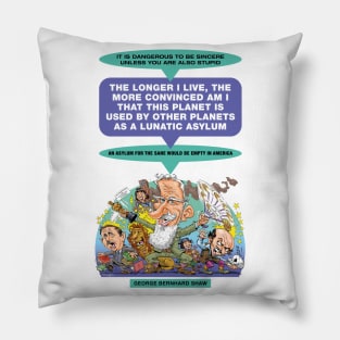 George Bernard Shaw Pillow