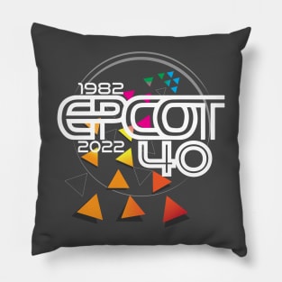 Epcot 40 - White Pillow