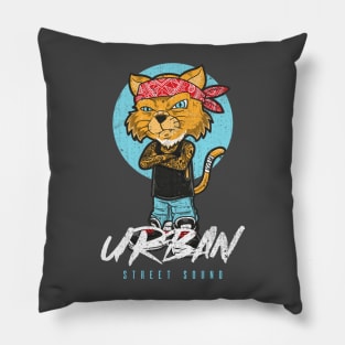 Urban Cat Pillow