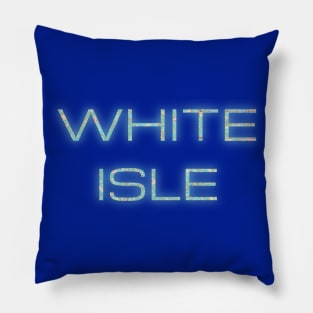 White Isle, Ibiza, Island Lifestyle, Summer Vacation Pillow