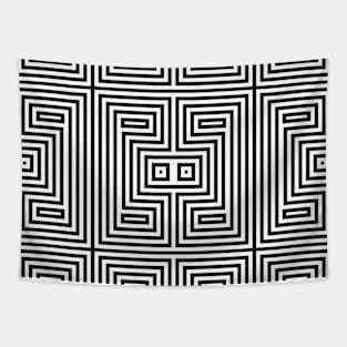 Geometric Opart Tapestry